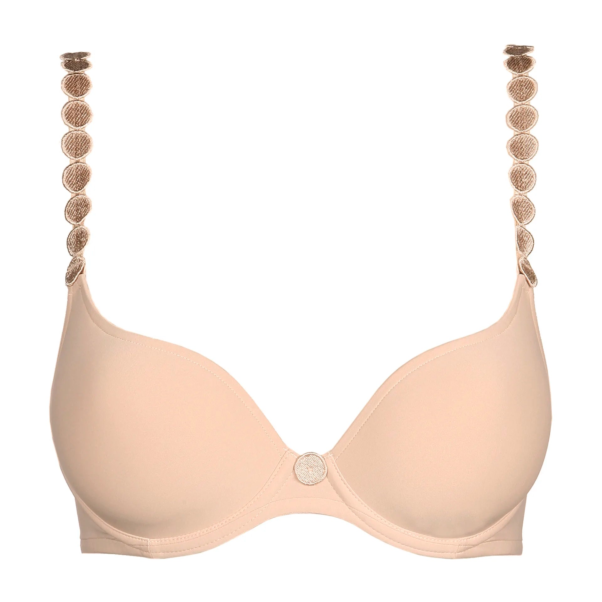 lace-trimmed sleep camisolesMarie Jo Padded Bra Heartshape Tom Caffé Latte