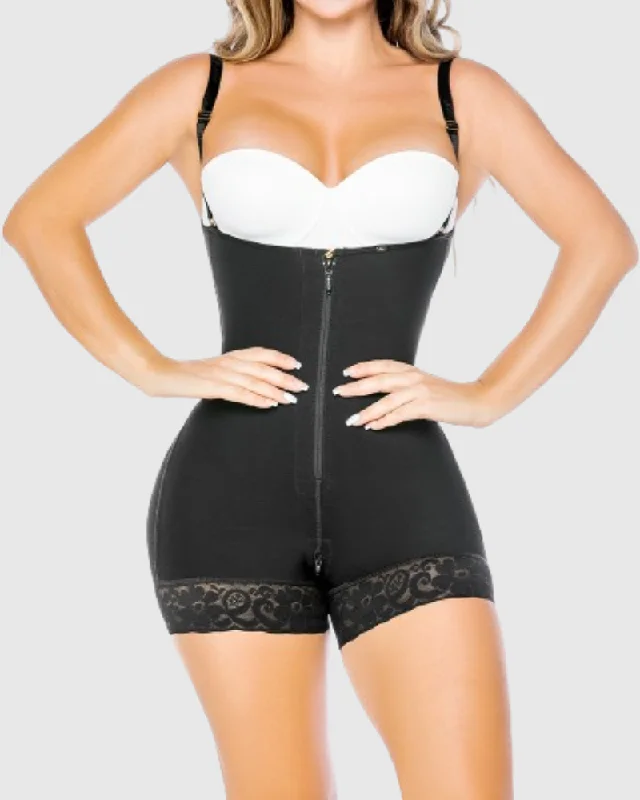 lingerie sets with matching robesOffene Brust Po-Lift Bauchweg Reißverschluss Oberschenkel Schlankere Bodysuit Shapewear