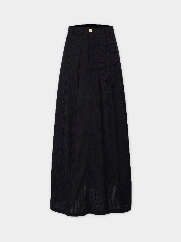 affordable bucket hatsCorduroy Skirt-Black