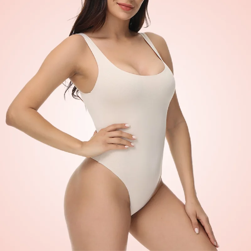 plus-size mastectomy brasThong Bodysuit Shapewear For Tummy Control