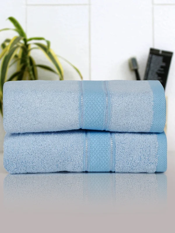 Women's Coats with Fur Trimmed HoodUnisex Sky Blue Basic Terry Hand Towel -Pack of Two