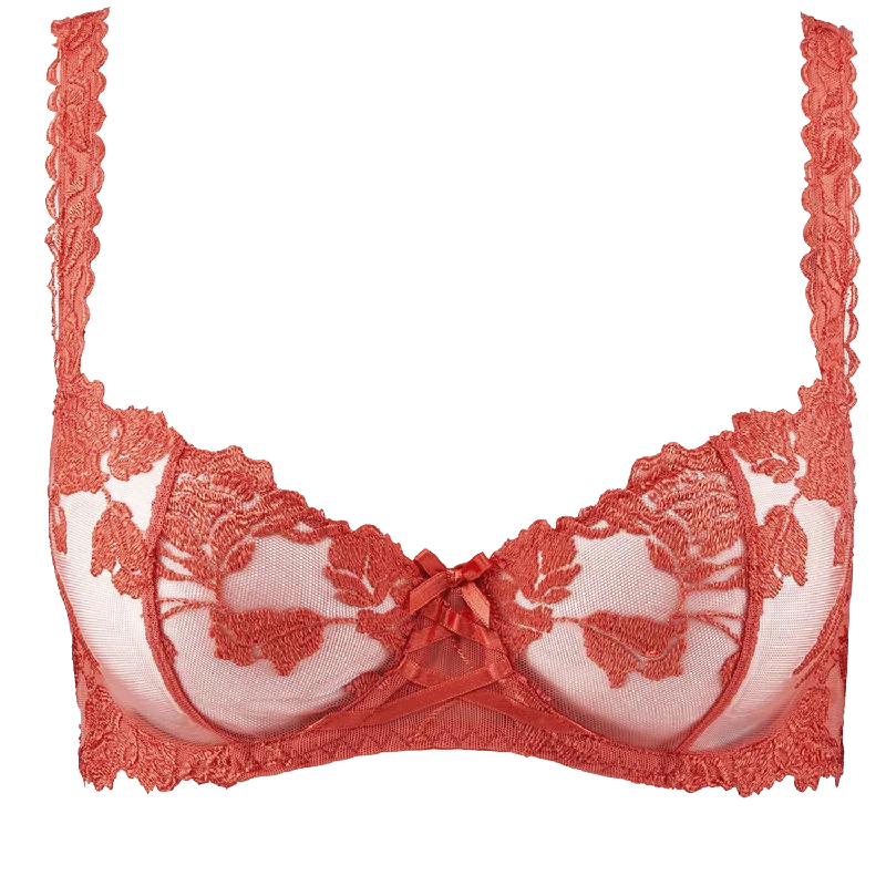 modal fiber high-leg briefsSoftessence Half Cup Bra