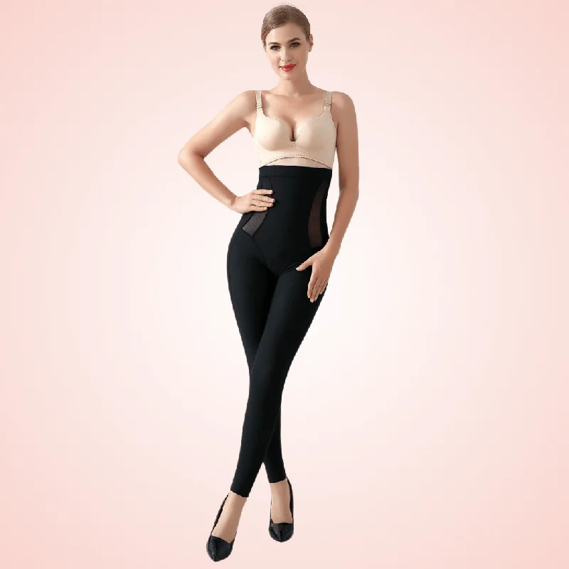 breathable mesh pantiesSeamless High Waist Shaper Leggings