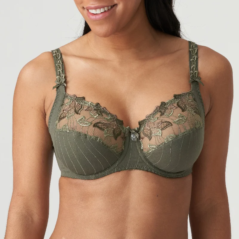 lace-edged babydoll pajamasDeauville Full Cup Paradise Green