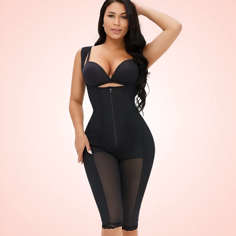 lightweight silk camisolesOpen Bust Full Body Shapewear Bodysuit For Women