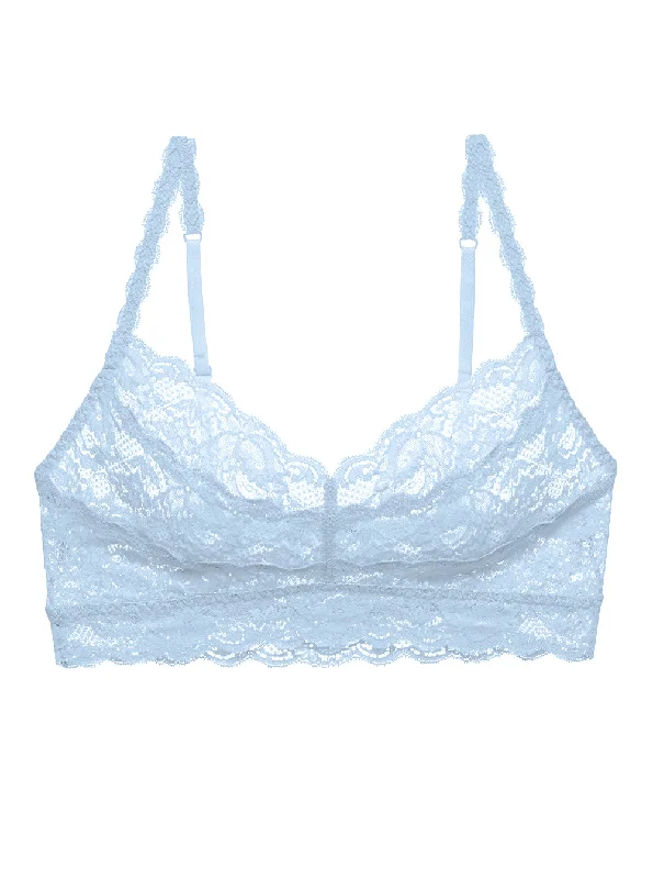 floral lace lingerie with matching pantiesCosabella Never say Never Sweetie Sorrento blue