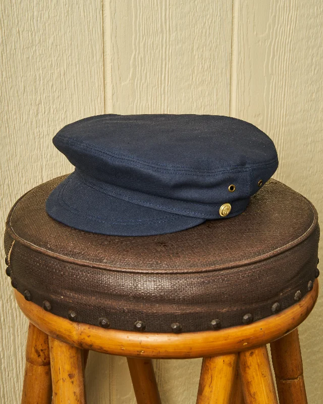 stylish cloche hats with lace trim for a vintage lookRoll Up Yacht Cap in Navy