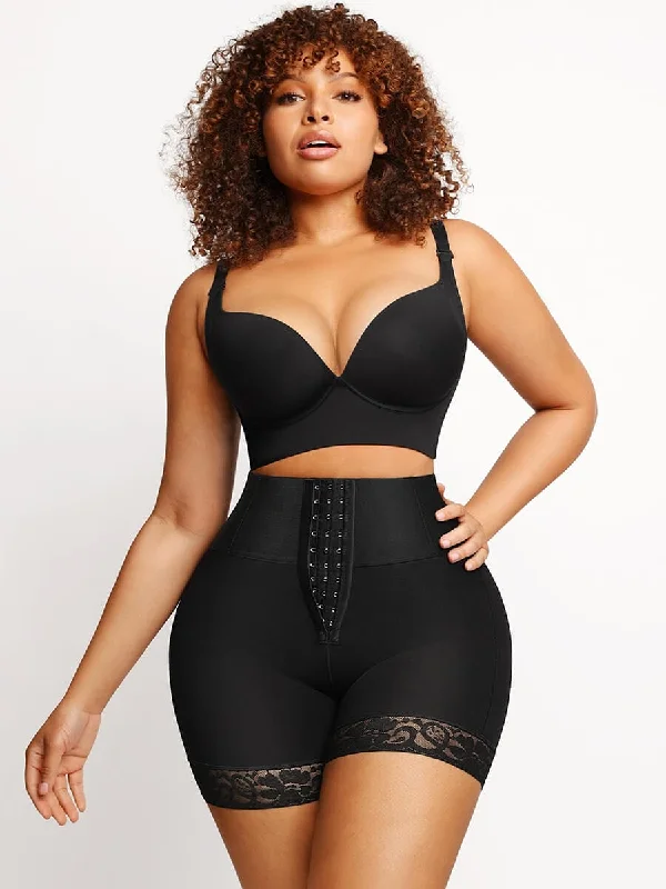 lightweight mesh sports bras for swimmingMid Waist Body Sculpting Butt Lifting Shapewear Shorts