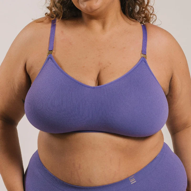 wireless maternity bras with sleep functionRecycled Wireless Bra DD+ - Haze