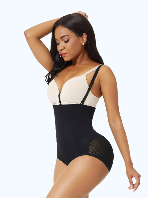 high-compression shapewear for partiesLoverbeauty Seamless Shapewear Bodysuit Tummy Control Panty