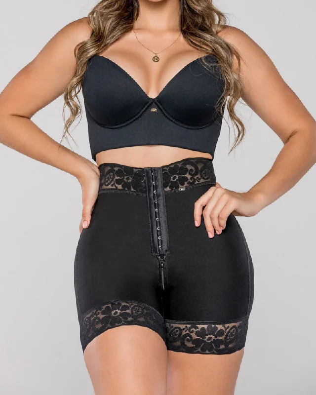 lace-trimmed sleep camisolesDamen Colombianas Unsichtbare Sanduhr BBL Bauchkontroll Shapewear Shorts