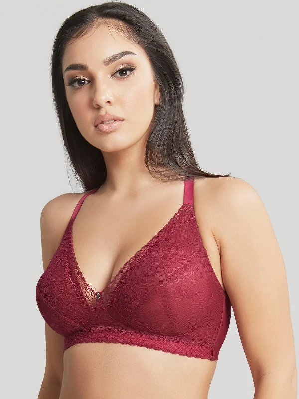 lace-embellished bralette and panties setsAlexis Non-Wired Bralette