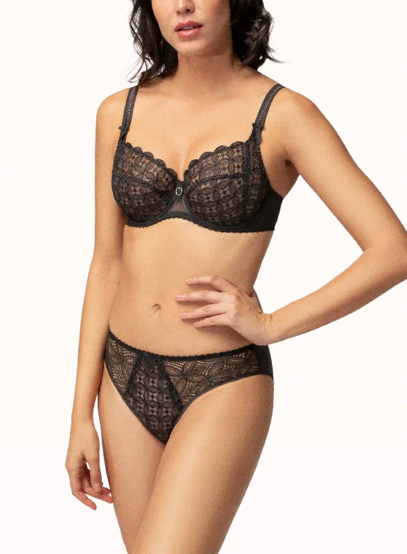 seamless modal fiber high-waisted pantiesRomy Full Cup Underwired Bra