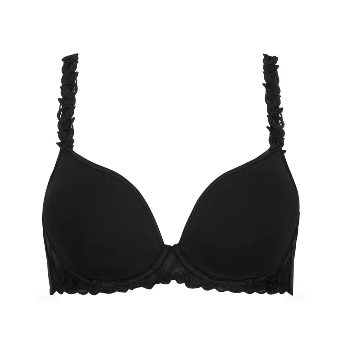 plus-size mastectomy brasSimone Pérèle Andora Spacer plunge Black