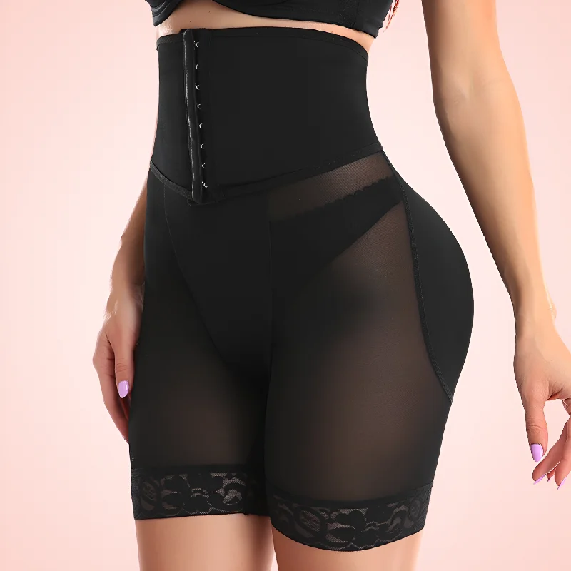 lightweight silk nightgownsWomen's Padded Waist Trainer and Tummy Tucker Shorts