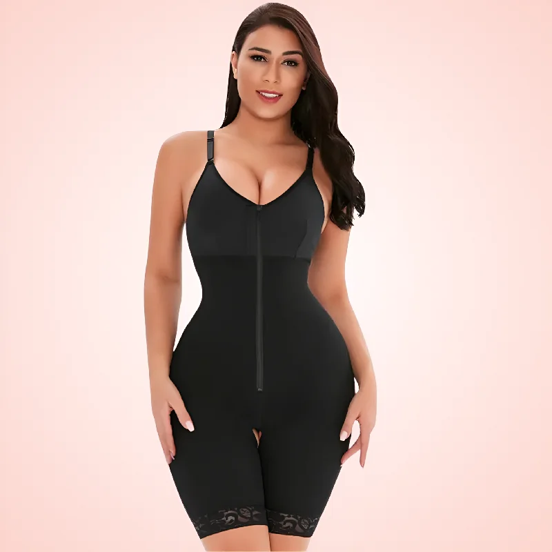 lace-trimmed chemise nightwearWomen's Full Compression Bodysuit Shapewear