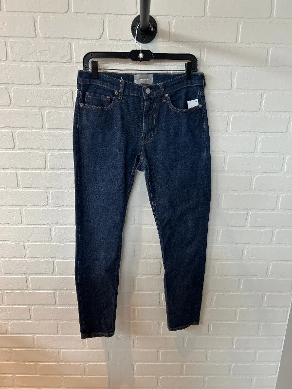 Women's Jodhpurs with Wide CollarJeans Skinny By Everlane In Blue Denim, Size: 4