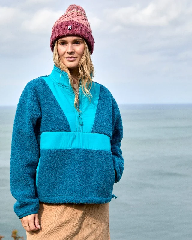 Women's Icelandic Wool SweatersRobyn - Womens Fleece - Blue