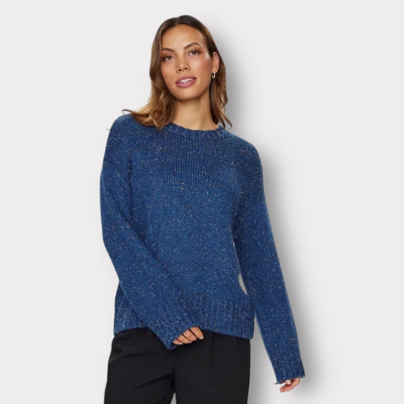 Women's Cardigan SweatersNumph Nunippa Pullover Dress Blues