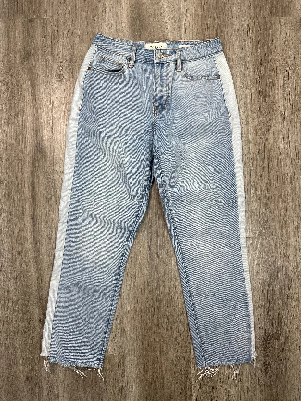 Women's Jodhpurs with V-Shaped HemJeans Boyfriend By Pacsun In Blue Denim, Size: 0