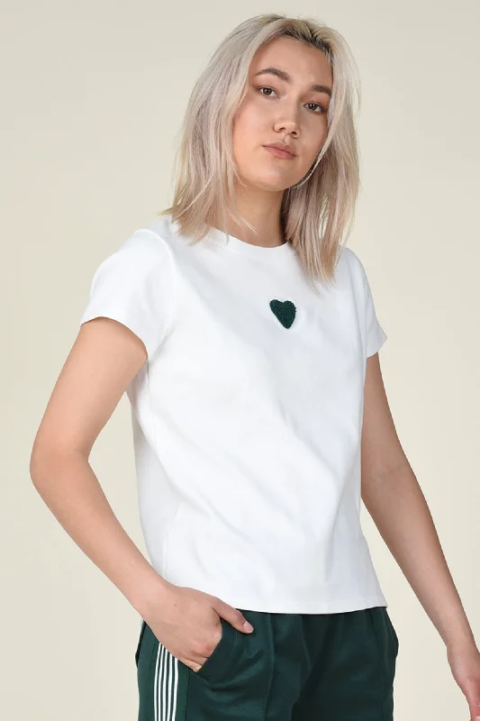 Women's Sleeveless SweatersMolly Bracken White Fitted Tee