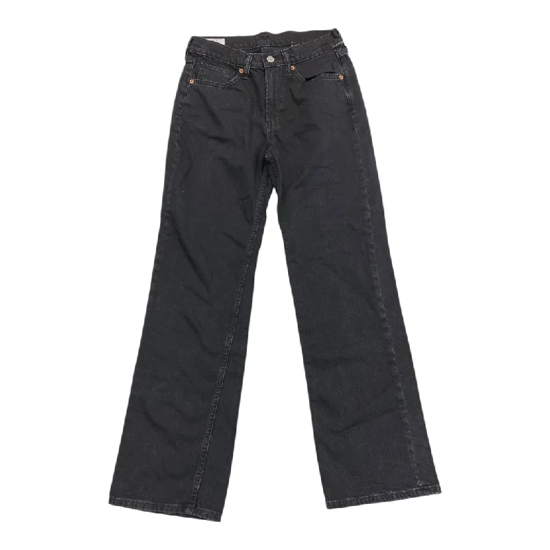 Women's Jodhpurs with Tapered LegJeans Straight By Gap In Black Denim, Size: 4