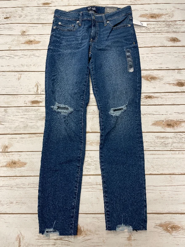 Women's Jodhpurs with Notched CollarJeans Skinny By Gap In Blue Denim, Size: 8