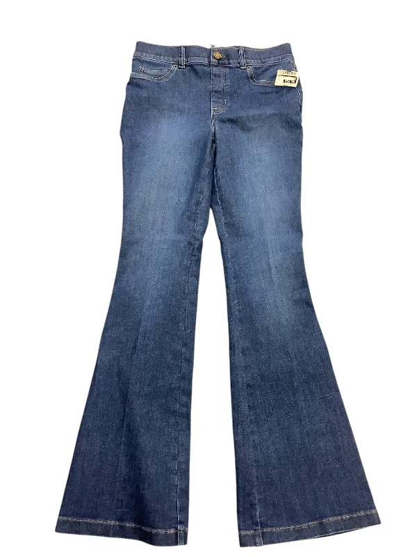 Women's Jodhpurs with ElasticJeans Flared By Spanx In Blue Denim, Size: M