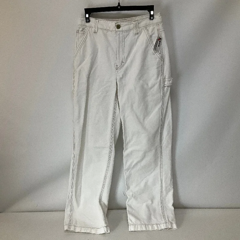 Women's ChinosJeans Straight By Aritzia In White, Size: 2