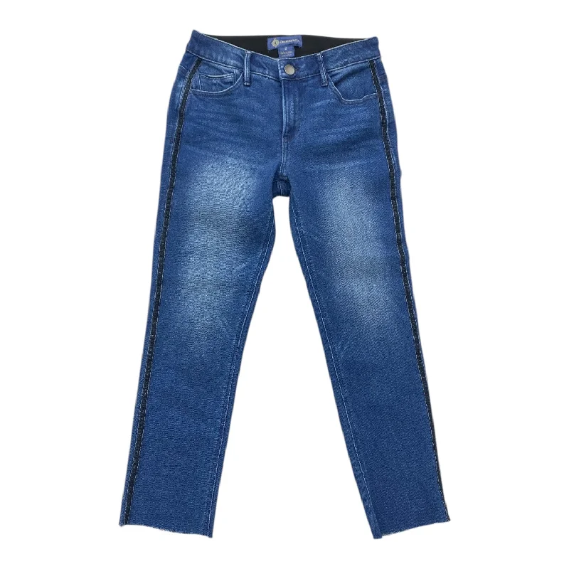 Women's Jodhpurs with Cropped LengthJeans Straight By Democracy In Blue Denim, Size: 2