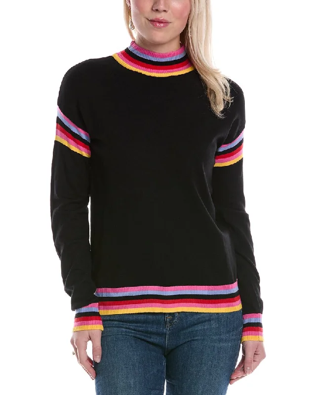 Women's High Collar SweatersJoseph A. Mock Neck Sweater