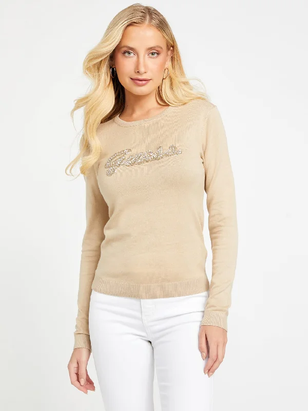 Women's Shirt Collar SweatersFrieda Logo Sweater