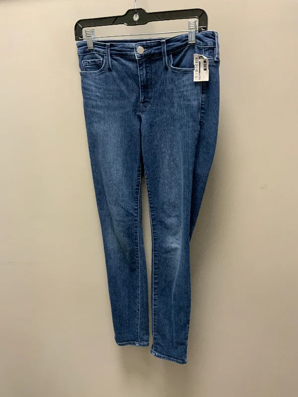 Women's Jodhpurs with V-Shaped HemJeans Skinny By Athleta In Blue Denim, Size: 4