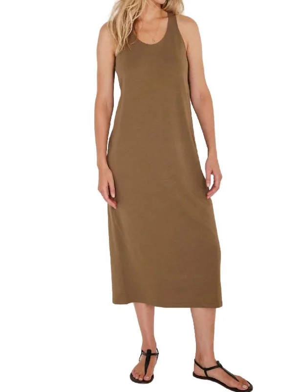  Women's A-Line DressesAmelia Knit Dress In Espresso