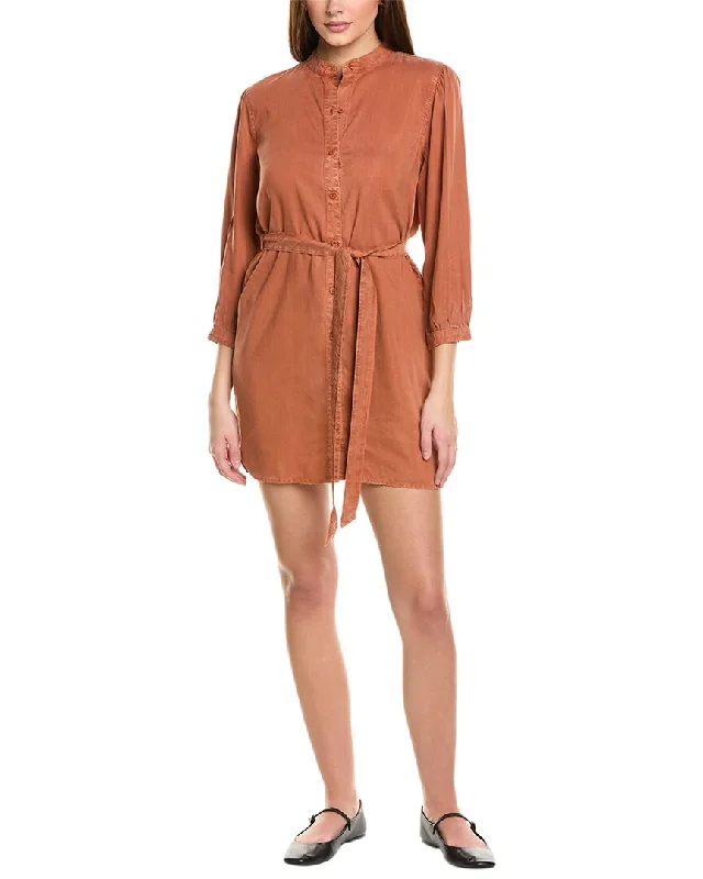 Women's Flared DressesBella Dahl Puff Sleeve Belted Shirtdress