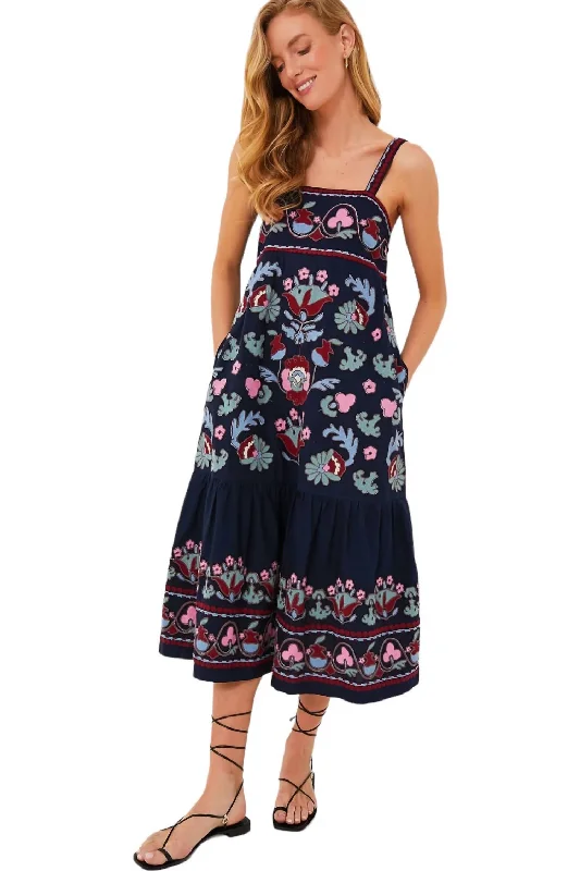 Women's Boat-Neck DressesEclisse Dress In Navy