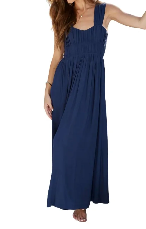 Women's Peter Pan Collar DressesGrecian Corset Dress In Marine