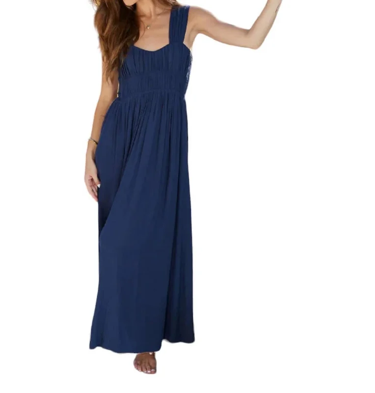 Women's Peter Pan Collar DressesGrecian Corset Dress In Marine