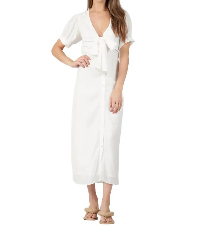 Women's Sheath DressesGrecian Dress In White