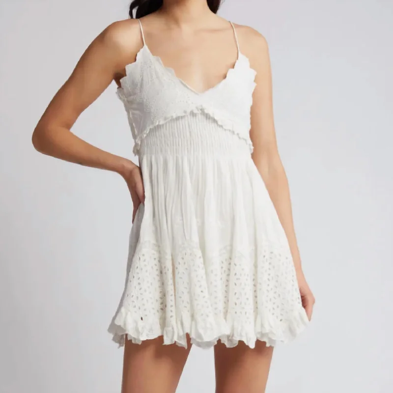 Women's Ruffled DressesKerielle Dress In Off White