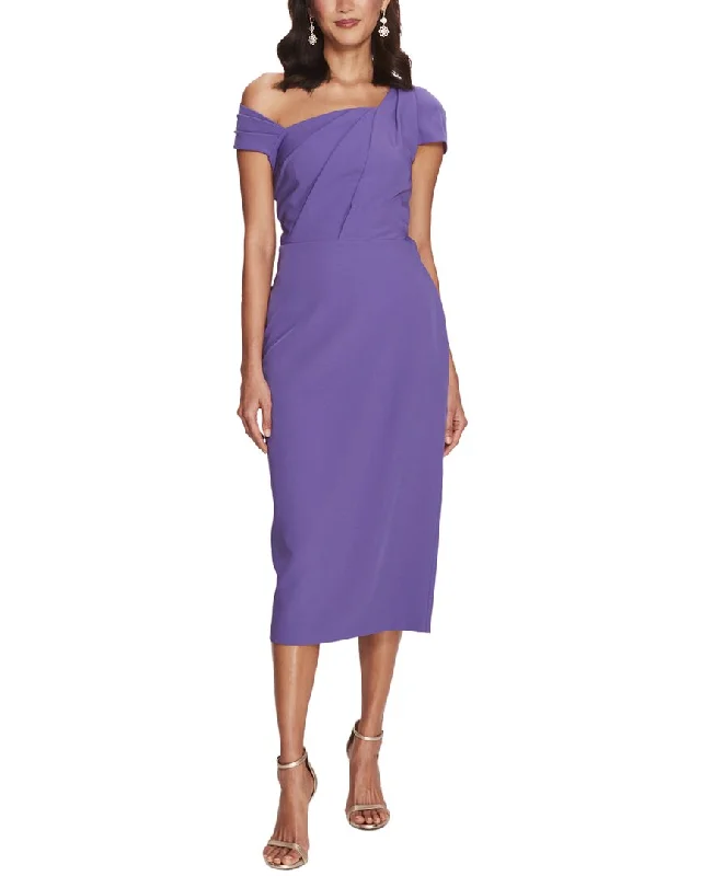 Women's Wide Collar DressesMarchesa Notte Dress