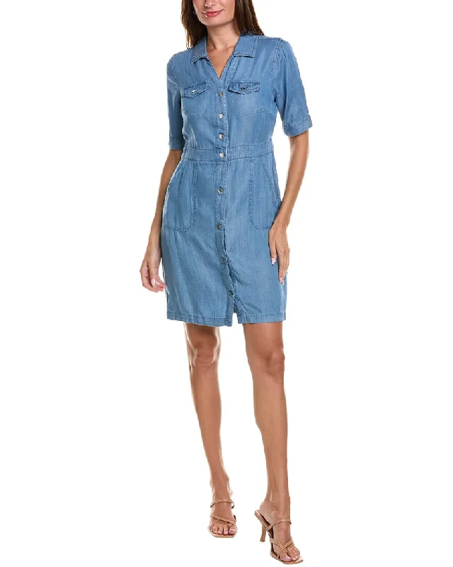 Women's Notched Collar DressesNanette by Nanette Lepore Cassidy Shirtdress