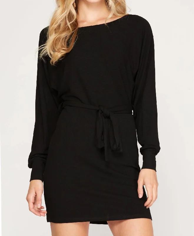 Women's High-Low DressesPerfect Dress In Black