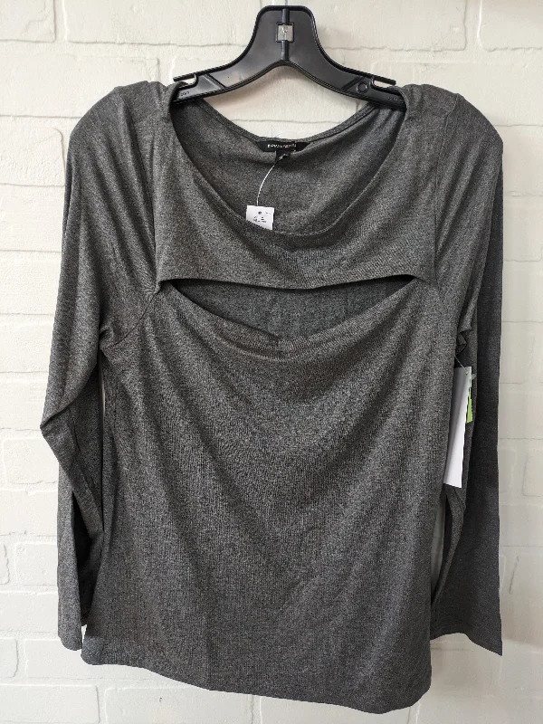 Women's Blouse with TasselsTop Long Sleeve By Banana Republic  Size: L