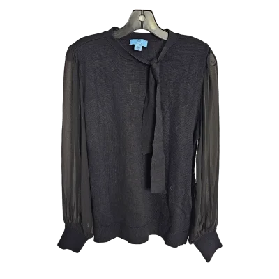 Women's Blouse with SmockingTop Long Sleeve By Cece  Size: M