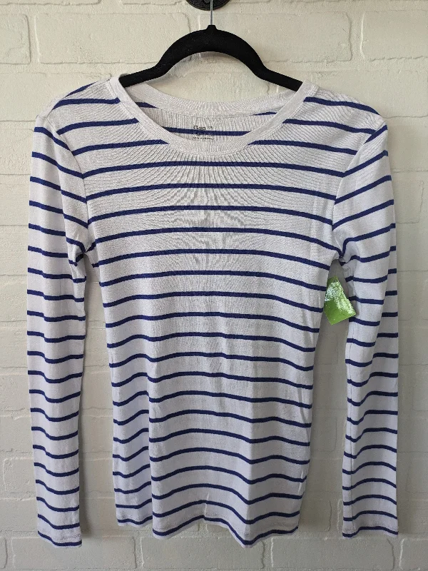 Women's Round-Neck BlouseTop Long Sleeve By Gap  Size: Xs