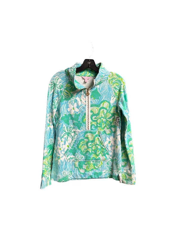 Women's Blouse with Square CollarTop Long Sleeve By Lilly Pulitzer  Size: Xs