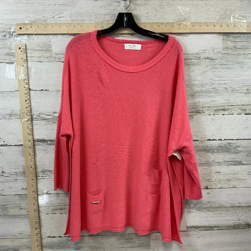 Women's Blouse with Notched CollarTop Long Sleeve By Mer Sea  Size: Onesize