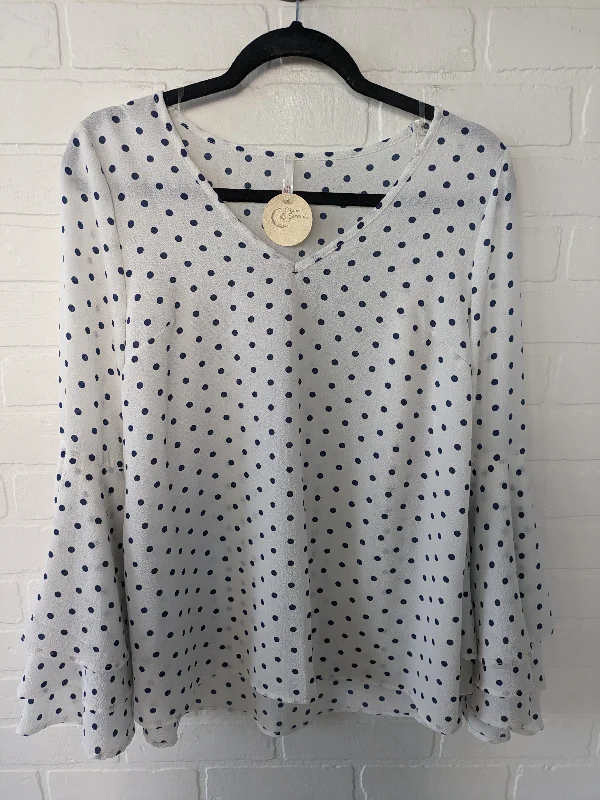 Women's Blouse with High CollarTop Long Sleeve By My Story  Size: S