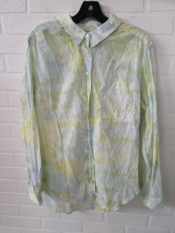 Women's Blouse for SchoolTop Long Sleeve By Pilcro  Size: L